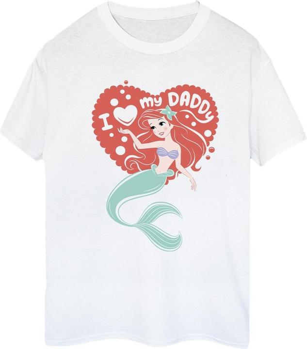 Immagine prodotto Disney The Little Mermaid Love Daddy Maglietta Ampia Donna (3XL)