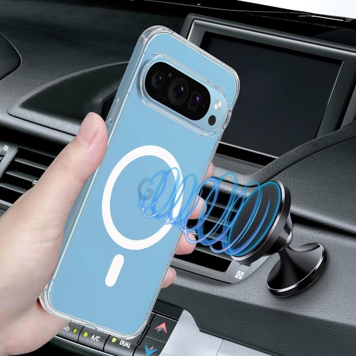 Produktbild Cover-Discount Google Pixel 9/ 9 Pro - Schützende Acryl-Handyhülle mit Magnet (Google Pixel 9, Google Pixel 9 Pro)