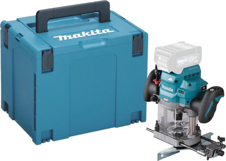 Actual product image Makita RP 001 GZ01 Cordless router 40 V max. 12 mm brushless + Makpac - without battery, without charger