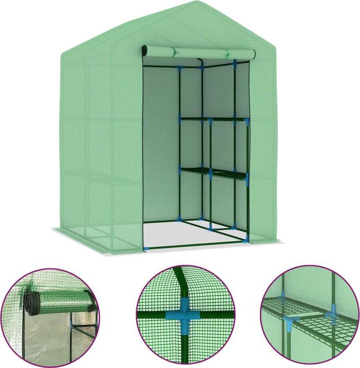 Image du produit vidaXL Gewächshaus