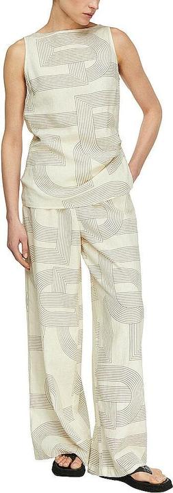 Immagine prodotto Comma Bedrucktes Leinen-Lyocell-Top mit Drapierungsdetail (34)
