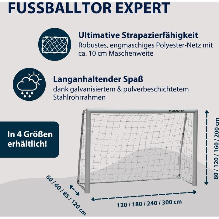 Actual product image Hudora Expert 240 football goal
