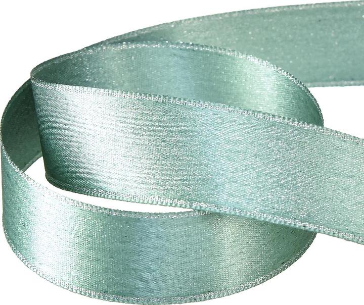 Actual product image Goldina Gift ribbon X-mas shimmer, 25 millimetres x 20 metres, petrol