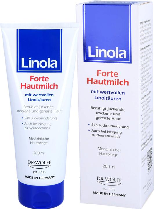 Produktbild Dr. Wolff Linola Hautmilch Forte (Körpermilch, 200 ml)