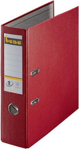Actual product image Leitz Bene 291400RT. Material: Particle board, cardboard, paper, plastic, Product colour: Red, Format: (A4, 80 mm, 1 pcs.)