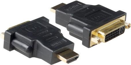 Produktbild Verloop adapter DVI-D female naar HDMI A male. Gender: HDMI A M/DVI-D F (DVI, HDMI, 4.20 cm)