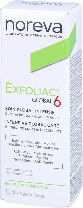 Produktbild Noreva Global 6 Haut mit Akne Creme (30 ml, Tagescreme)