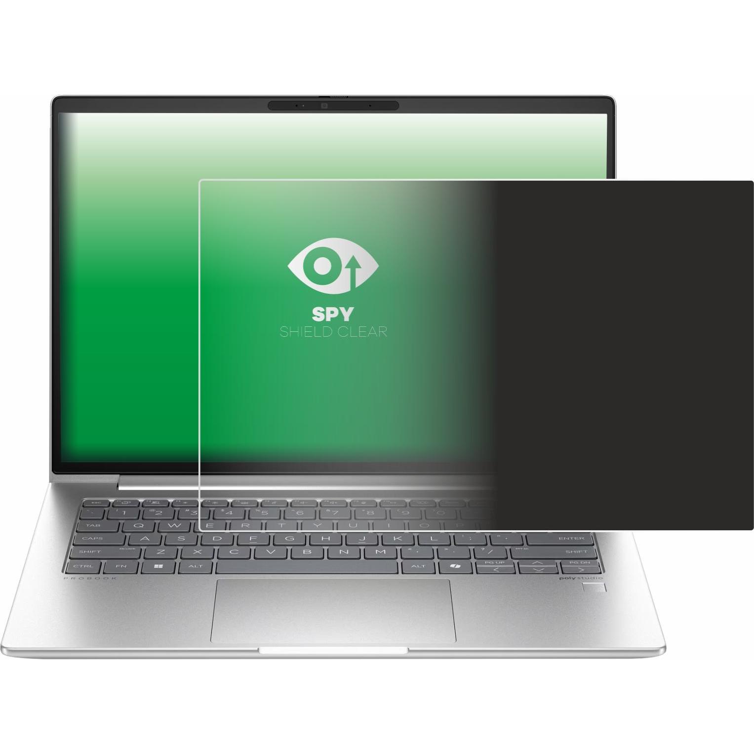Thumbnail - upscreen Sichtschutzfolie Anti-Spy Privacy Folie Blaulicht-Schutz (14", 16 : 10), Notebook Schutzfolie