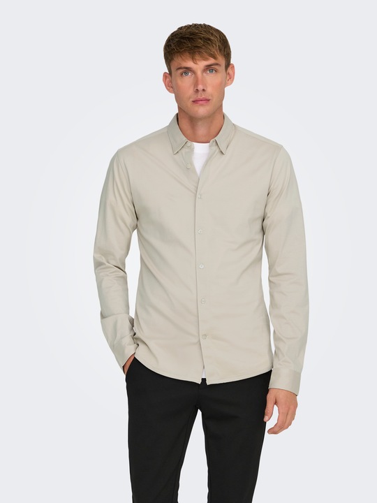 Produktbild Only & Sons Onsrobin B/U Ls Stretch Shirt Noos (XS)