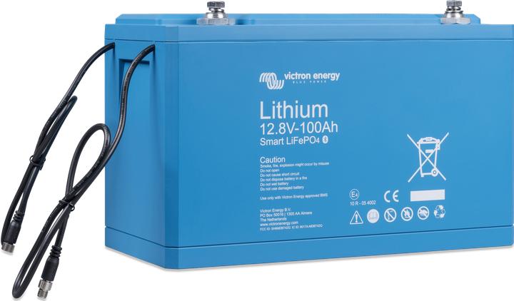 Image du produit Victron Energy Batterie LiFePO4 12.8V/100Ah - Smart (12.80 V, 100 Ah)