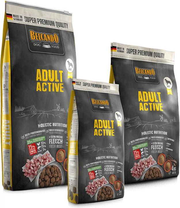 Produktbild Belcando Adult Active 4kg (Adult, 1 Stk., 4000 g)