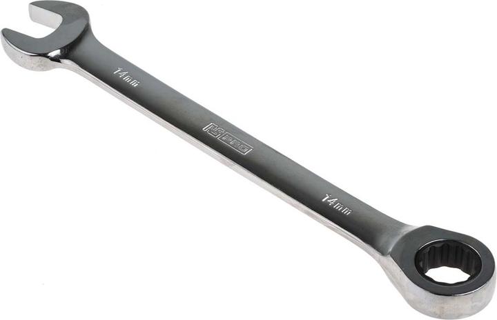 Produktbild RS PRO 12pc Ratcheting Combination Wrench Set (19 mm, 12 mm, 9 mm, 18 mm, 17 mm, 13 mm, 14 mm, 10  mm, 16 mm, 8 mm, 11 mm, 15 mm)