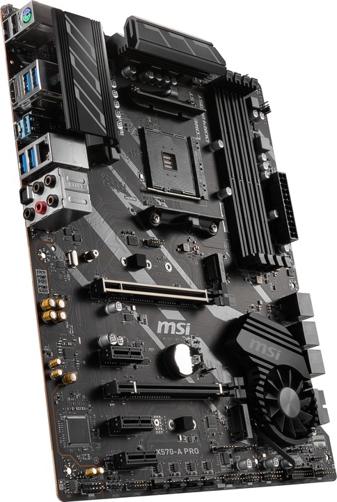 Actual product image MSI X570-A PRO (AM4, AMD X570, ATX)