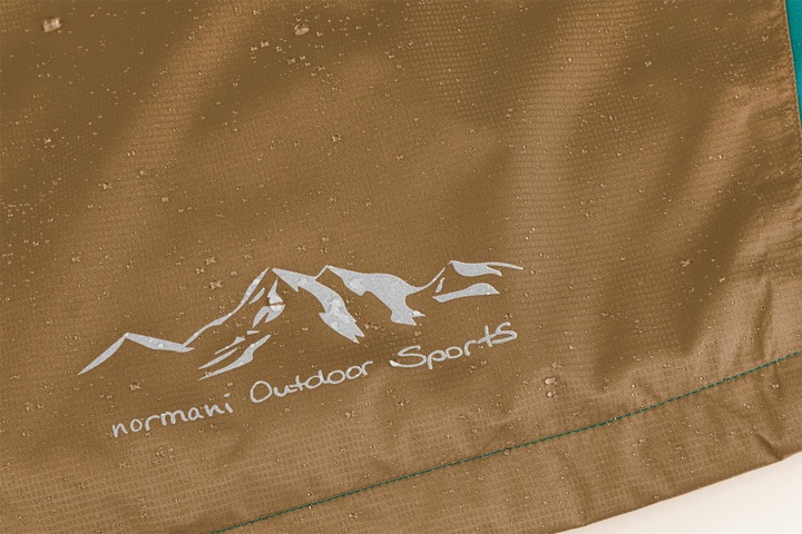 Actual product image Normani Kids Rain Jacket with Fleece Lining Wasilla - 8737 (146, 152)