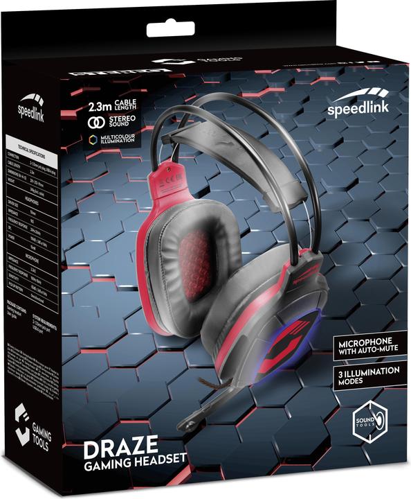Produktbild Speedlink DRAZE Gaming Headset (Kabelgebunden)