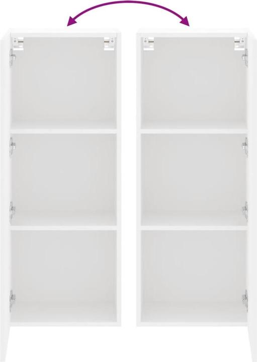Produktbild vidaXL TV-Wandschrank (40.50 x 30 x 102 cm)
