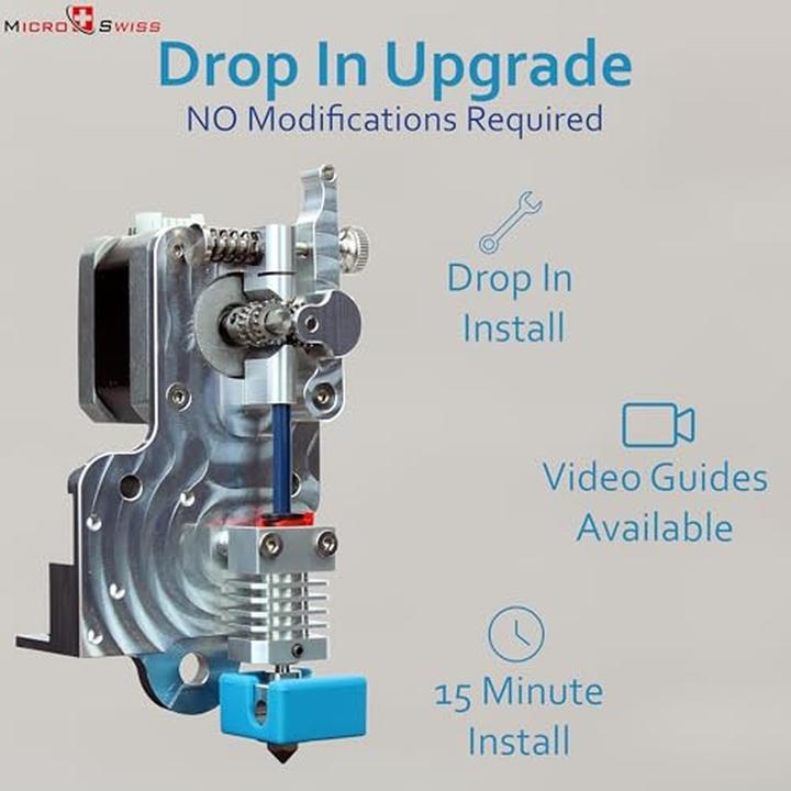 Immagine prodotto MicroSwiss Estrusore ad azionamento diretto (Hotend)