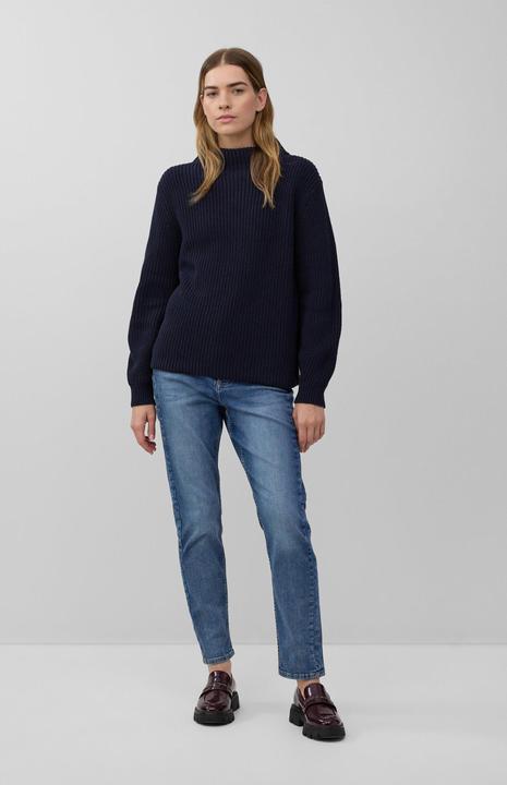 Produktbild s.Oliver Strickpullover Strickpullover mit weitem Arm und Turtleneck (40)