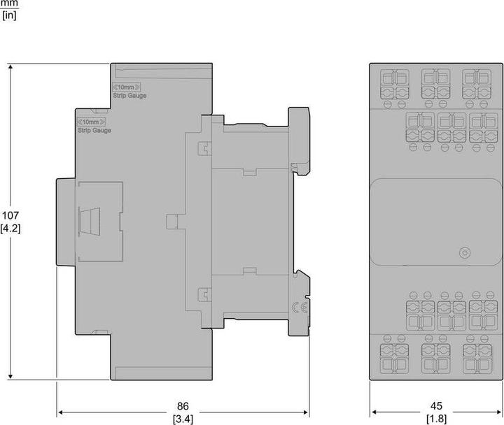 Actual product image Schneider Hilfsschütz 5S CAD50AP7 Steuerkontakte Spule 230V 50/60Hz SnapIN