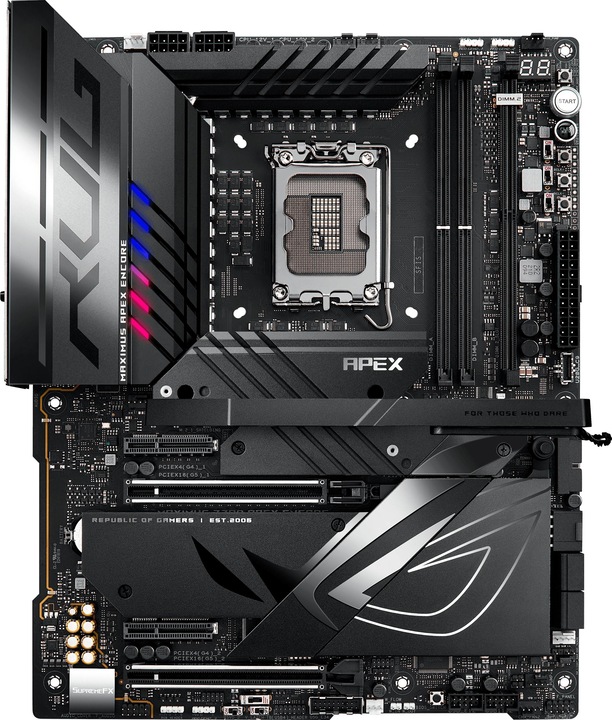 Actual product image ASUS MB Intel 1700 ROG MAXIMUS Z790 APEX ENCORE (LGA 1700, Intel Z790, ATX)