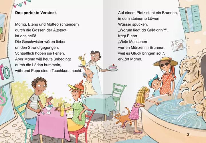 Immagine prodotto Ravensburger Leserabe - 2. Lesestufe: Spannende Detektivgeschichten zum Mitraten (Tedesco, Angela Glökler, Anja Kiel, 2023)