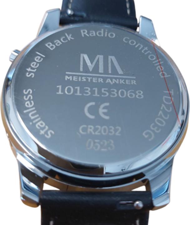 Actual product image Meister Anker Herren - Uhr (Radio-controlled clock)