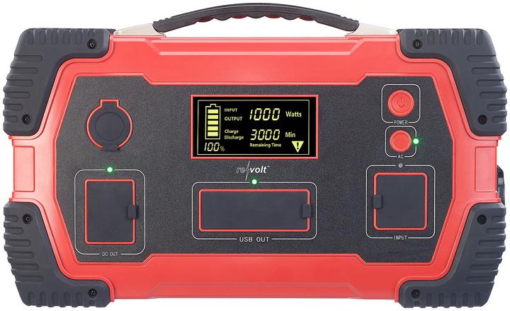 Produktbild Revolt Powerstation & Solar-Generator mit 110-Watt-Solarpanel (800 Wh)