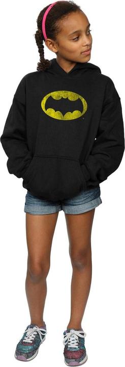 Produktbild Mädchen Batman TV Serie Distressed Logo Hoodie (116)