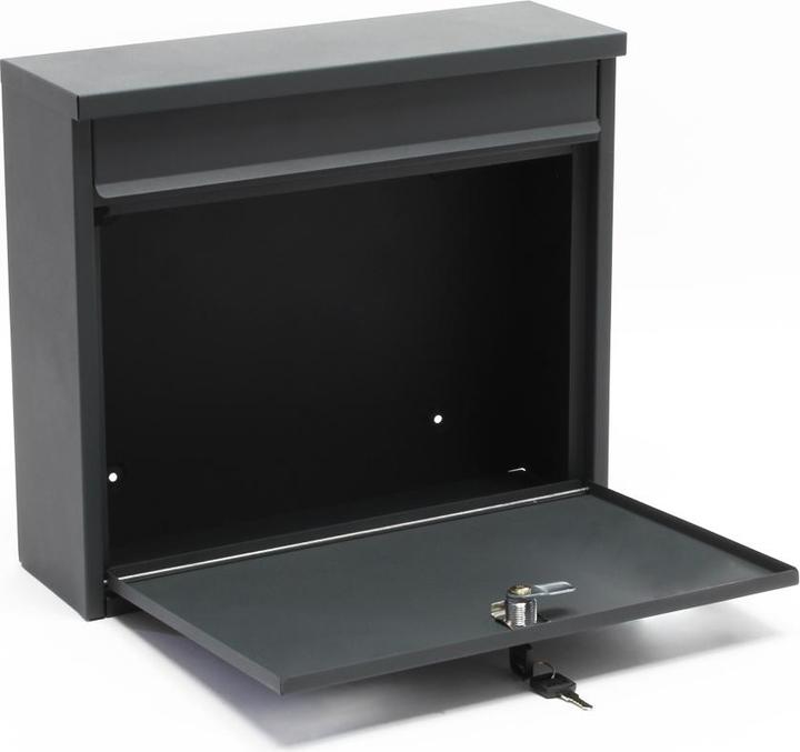 Actual product image Wiltec Design Mailbox V13 Letterbox Postbox Pillar Letter Mail Box