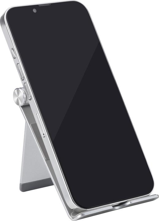Produktbild Deltaco Sulankstomas planšečių ir telefonų stovas, aliuminis / ARM-0516