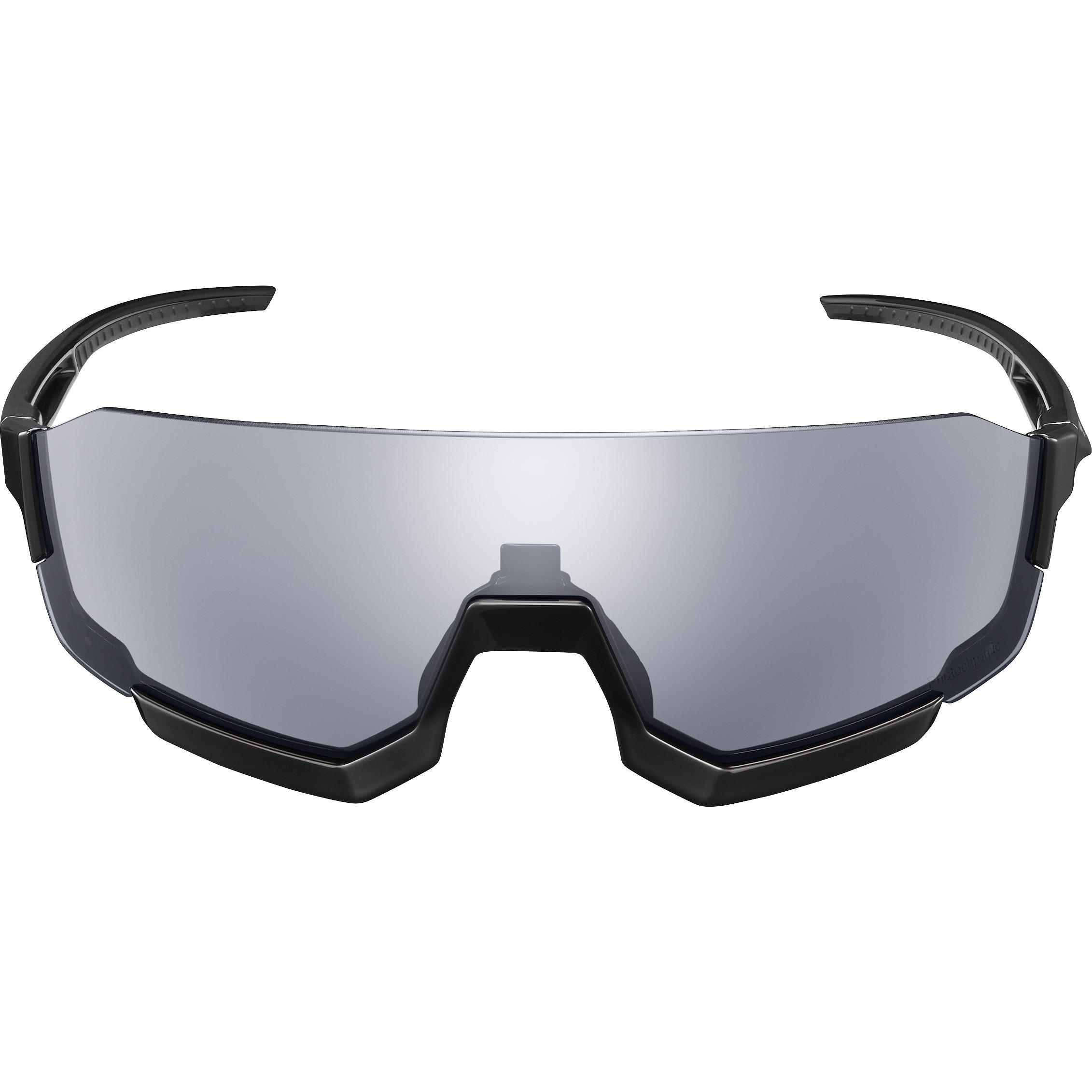 Thumbnail - Shimano, Herren, Sportbrille, Unisex Brille Aerolite PH black (Schwarz, photochromic gray), Schwarz