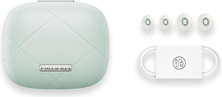 Produktbild Baseus AirNora 3 Kopfhörer True Wireless Stereo (TWS) im Ohr Anrufe/Musik Bluetooth Grün (Aktive Geräuschunterdrückung, 30 h, Kabellos)