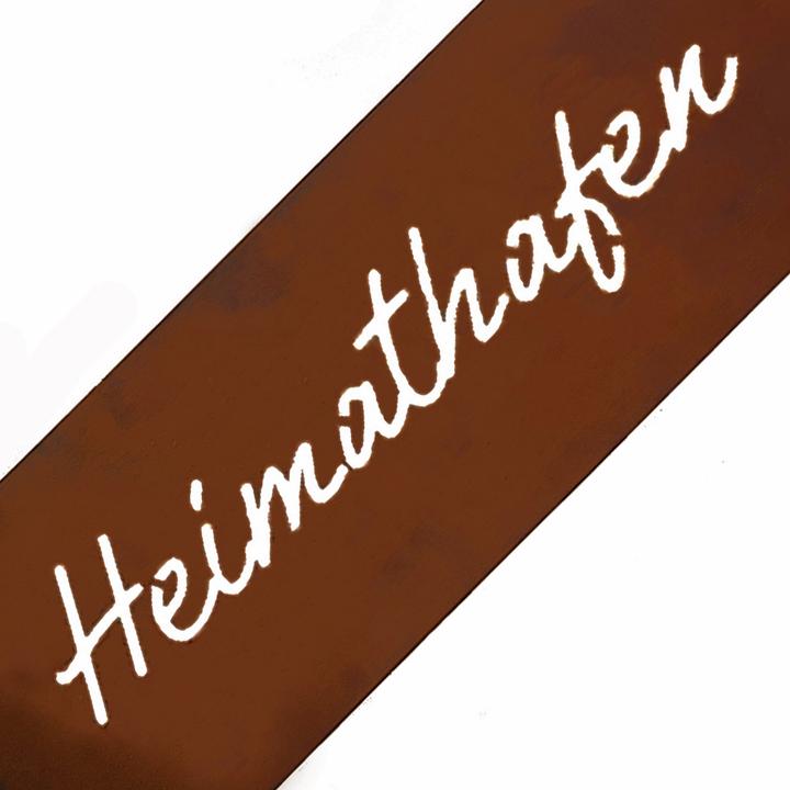 Produktbild Relaxdays Edelrost-Gartendeko
