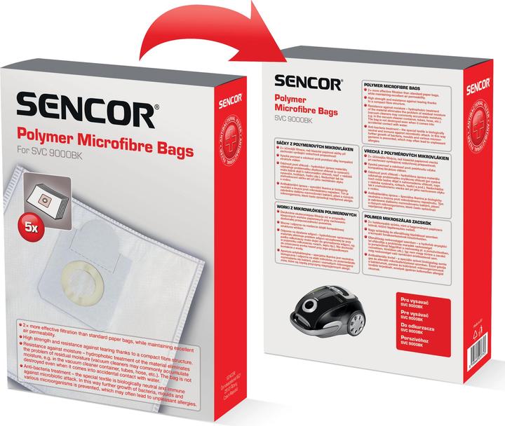 Produktbild Sencor SVC 9000BK (5x)