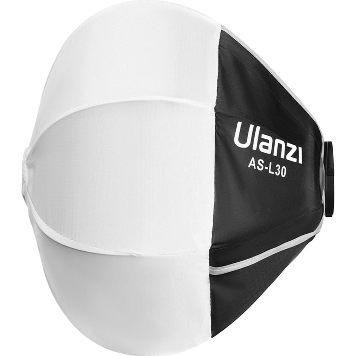 Ulanzi AS L30 Lanterna Softbox con attacco Mini Bowens 30 cm (Soft box, 30 cm), Softbox + Riflettore