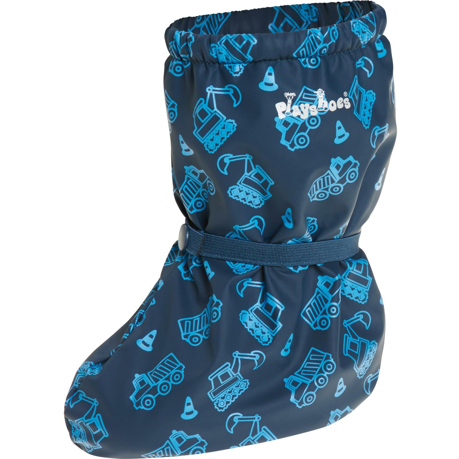 Playshoes, Babyschuhe, Regenfüsslinge mit Fleecefutter, Blau, Rosa, Rot, (23)