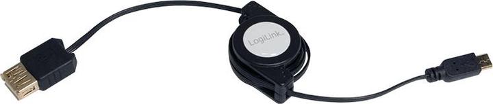 Productafbeelding LogiLink USB OTG-kabel (0.75 m, USB 2.0)
