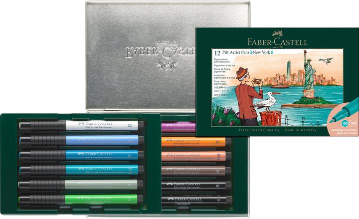 Produktbild Faber-Castell Tuschestift Ptt Arttist Pen Set Sydney (12 x)