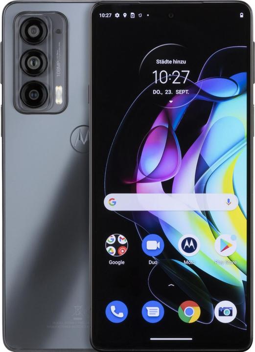 Actual product image Motorola Edge 20 (128 GB, Frost Gray, 6.70", Dual SIM, 5G)