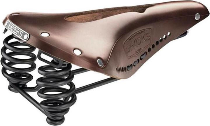 Brooks Running BROOKS Selle de vélo Flyer Carved, Aged Brown