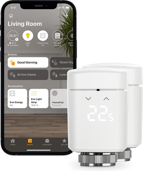 Immagine prodotto Eve Thermo (HomeKit) confezione da 2 pezzi