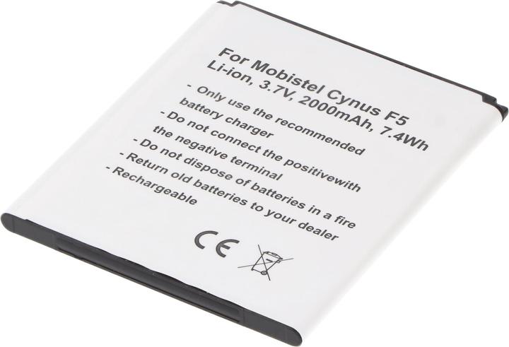 Image du produit AccuCell Akku für den Mobistel Cynus F5 Akku BTY26184, MT-8201B, MT-8201S, MT-8201W