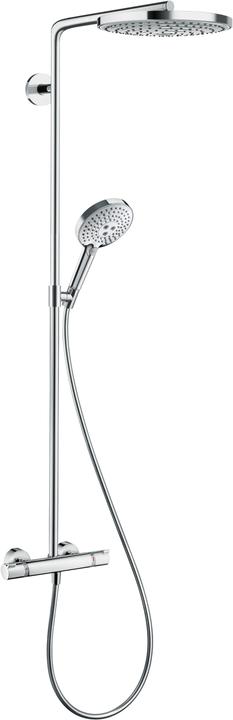 Produktbild hansgrohe Showerpipe RAINDANCE SELECT S 240 2jet DN 15 weiss/chrom