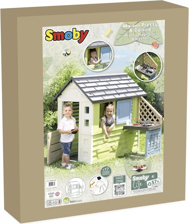 Image du produit Smoby Life Pretty avec cuisine