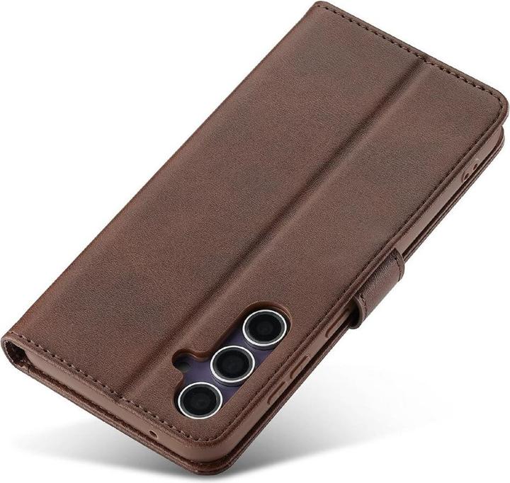 Actual product image LC.Imeeke Galaxy S25 - Leder Etui Hülle (Samsung Galaxy S25)