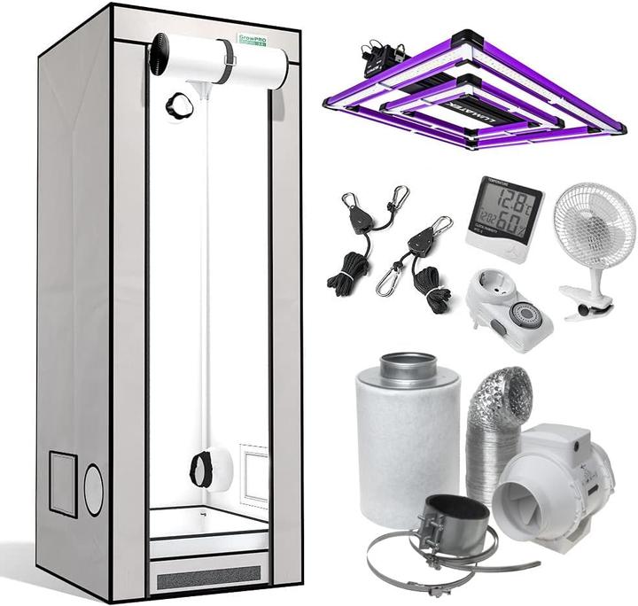 GrowPRO Growzelt Komplettset