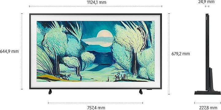 Actual product image Samsung TV GQ50LS03FAUXZG (50", The Frame, QLED, 4K, 2025)
