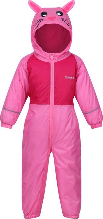 Actual product image Regatta Childrens/Kids Mudplay III Rabbit Waterproof Puddle Suit (116)
