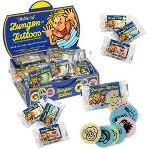 Actual product image Lutz Mauder Tongue tattoo bag with 10 tattoos