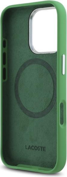 Produktbild Lacoste LCHMP16XSMAN iPhone 16 Pro Max 6.9" zielony/estragon hardcase Silicone Croco Logo MagSafe (Apple iPhone 16 Pro Max)